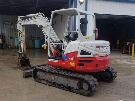 tb260 mini excavator specs|takeuchi tb260 for sale.